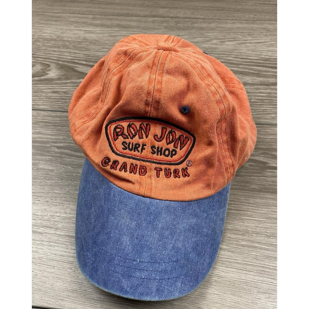 Ron Jon Surf Shop Men's Grand Turk Adjustable Baseball Cap Orange One Size